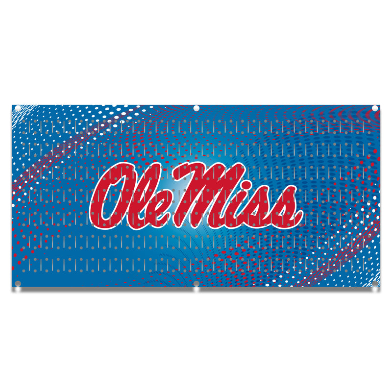 HHWC11145 - Ole Miss Rebels (1 Panel) | 16" x 32" | Printed Pegboards | Collegiate