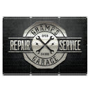 HWC13169 Gramp's Garage Repair Service (3 Panels) | 48" x 32" (tall) | Printed Pegboard