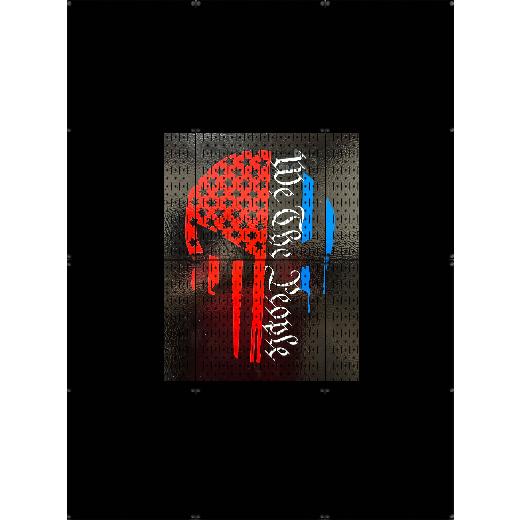 AWC6S - Custom Wall Control Panel (6) Panels 3 on 3 stack | 48″ x 64″ (tall) | Stock Customizable