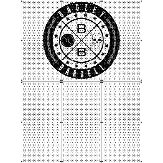 AWC6S - Custom Wall Control Panel (6) Panels 3 on 3 stack | 48″ x 64″ (tall) | Stock Customizable