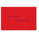 AWC3 - Custom Wall Control Panel (3) Panels | 48″ x 32″ (tall) | Stock Customizable