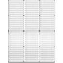 AWC6S - Custom Wall Control Panel (6) Panels 3 on 3 stack | 48" x 64" (tall) | Stock Customizable