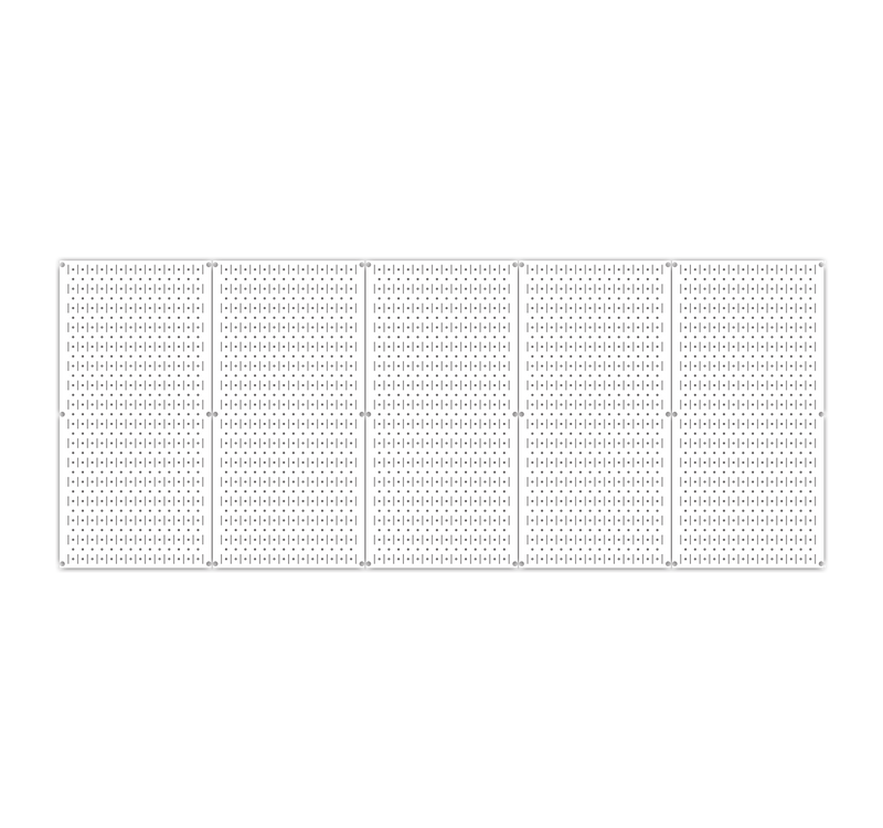 AWC5 - Custom Printed Wall Control Pegboards by HangTime® (5) Panels VERTICAL | 80" x 32" (tall) |  Stock Customizable