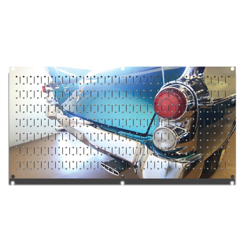 HHWC11034- Classic Car (1 Panel) | 16" x 32"(wide) | Printed Pegboard | Horizontal