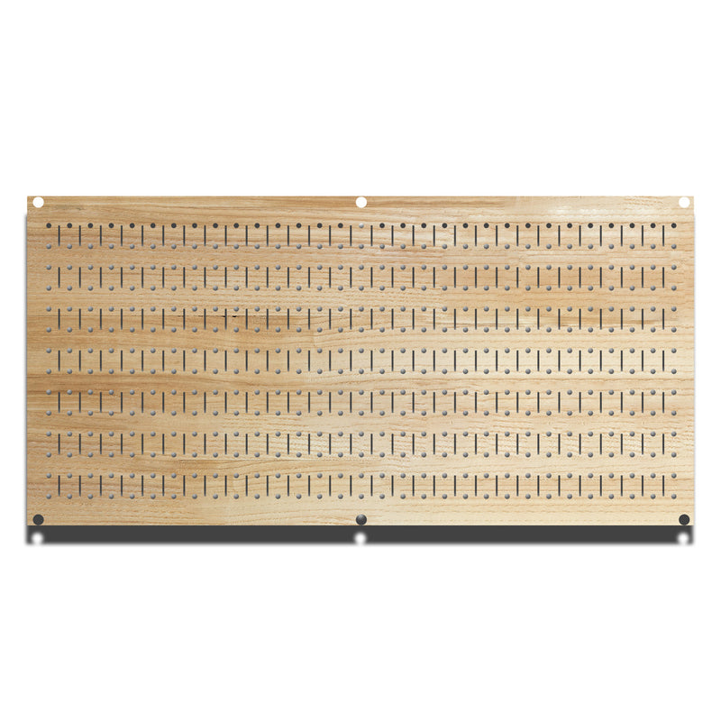 HHWC11044 - Plain Wood (1 Panel) | 16" x 32"(wide) | Printed Pegboards | Horizontal