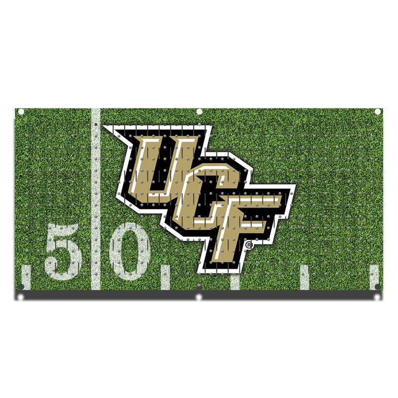 HHWC11069 - UCF Knights  (1 Panel) | 16" x 32"(wide) | Printed Pegboards Horizontal | Collegiate