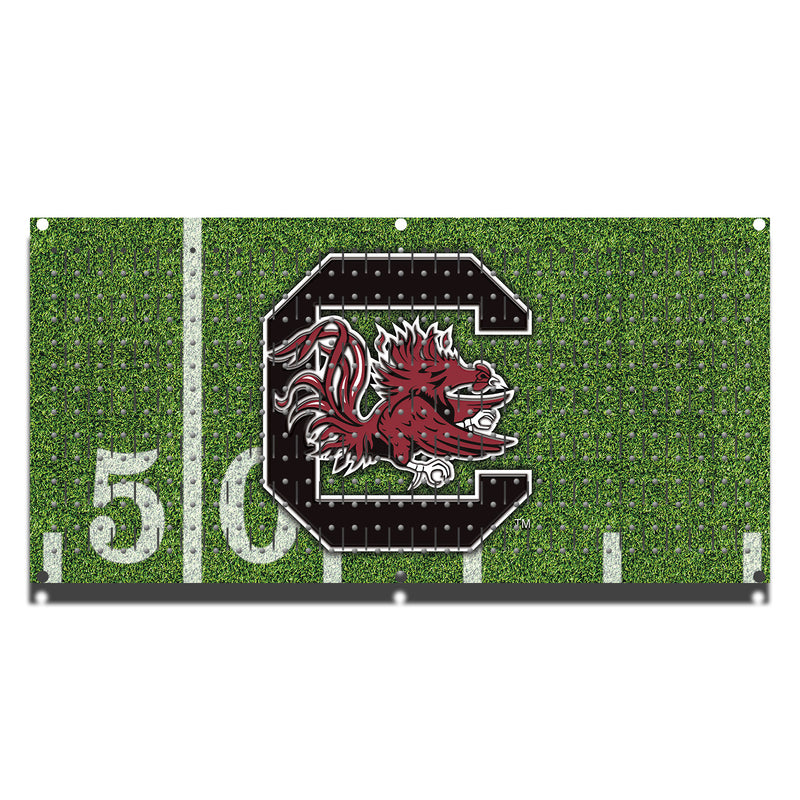 HHWC11075 - South Carolina Gamecocks  (1 Panel) | 16" x 32"(wide) | Printed Pegboards Horizontal | Collegiate