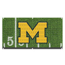 HHWC11092 - Michigan Wolverines Football (1 Panel) | 16" x 32"(wide) | Printed Pegboards Horizontal | Collegiate