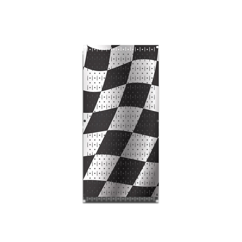 HWC11024 Racing Flags | Printed Wall Control Pegboard by HangTime