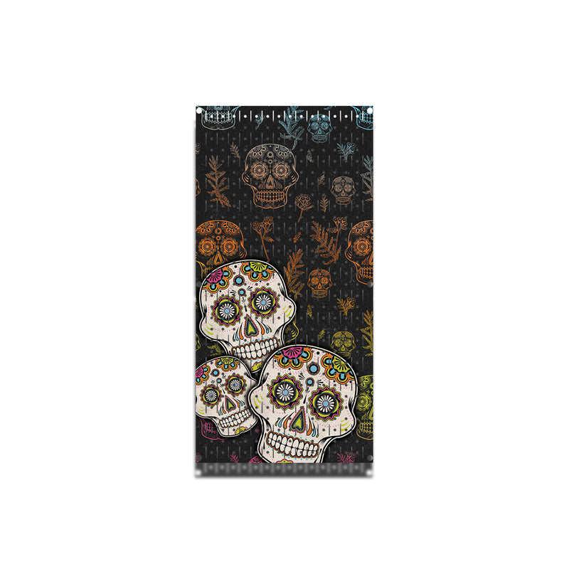 HWC11071 - Sugar Skull (1 Panel) | 16" x 32" (Tall) | Printed Pegboards