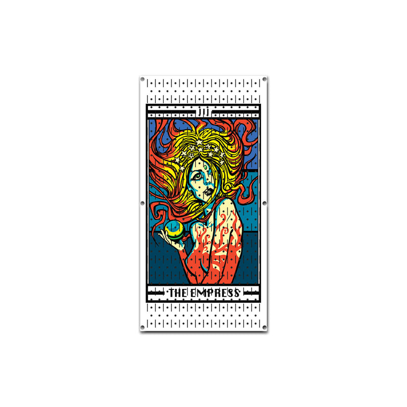 HWC11101- Empress Tarot Card | Kat Liepins (1 Panel) | 16" x 32" (tall) | Printed Pegboards