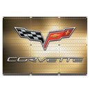 HWC13040 | Corvette Gold | Printed Wall Control Pegboard by HangTime®