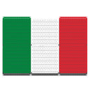 HWC13056 | Italy Flag | Printed Wall Control Pegboards by HangTime®