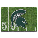 HWC13091 - Michigan State Spartans Football (3 Panels) | 48" x 32" | Printed Pegboards | Collegiate
