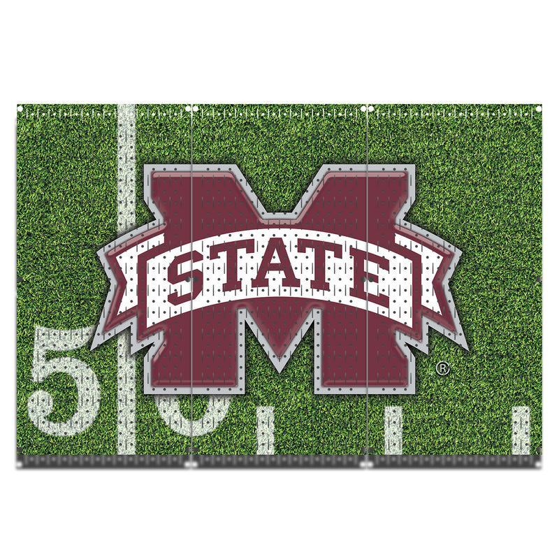 HWC13095 - Miss State (3 Panels) | 48" x 32" (tall) | Printed Pegboards | Collegiate