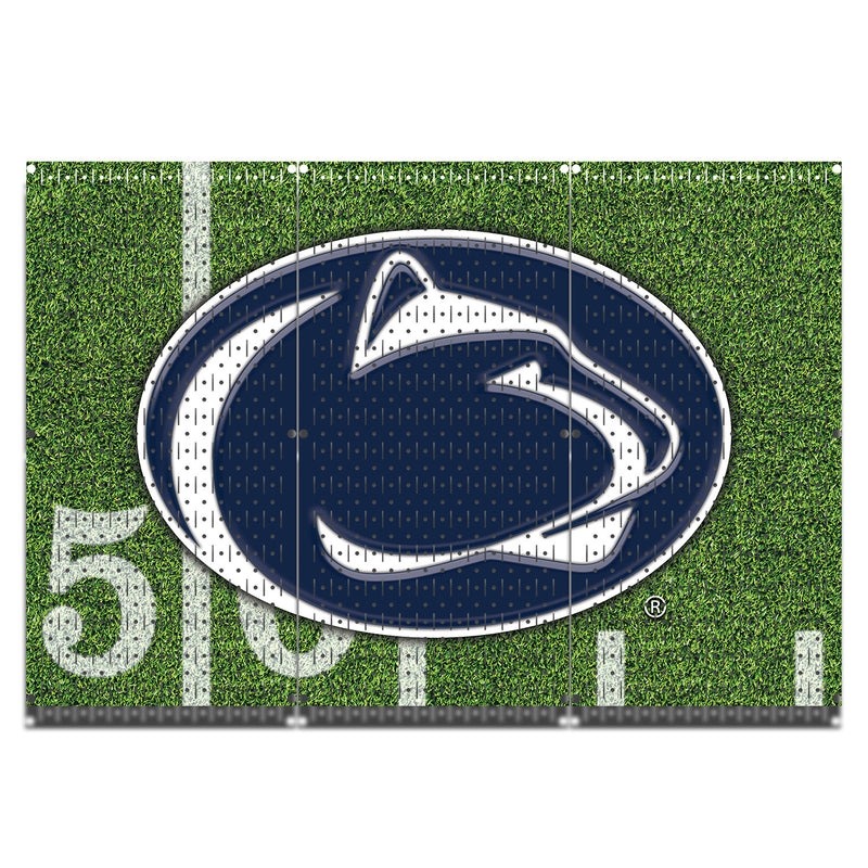 HWC13131- Penn State Nittany Lions Football  | (3 Panels) | 48" x 32" (tall) | Printed Pegboards | Collegiate