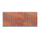 HWC15025 | Brick Wall | Printed Wall Control Pegboard by HangTime®