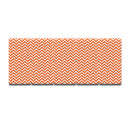 HWC15026 - Chevrol Orange & White |Printed Wall Control Pegboard by HangTime®