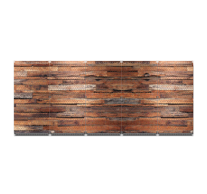 HWC15032 | Reclaimed Wood | Printed Wall Control Pegboard by HangTime®