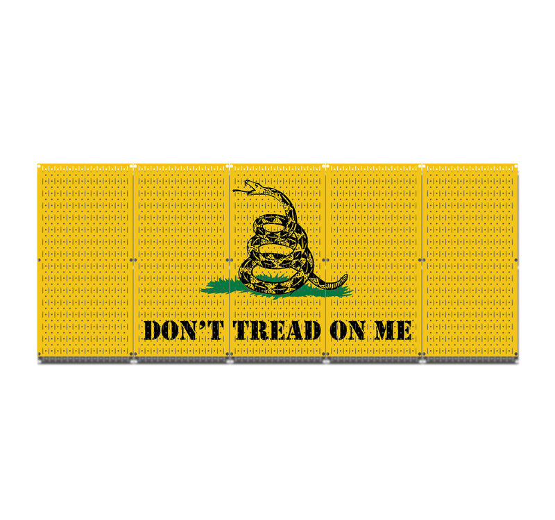 HWC15039 - Don't Tread On Me | Printed Wall Control Pegboard by HangTime®