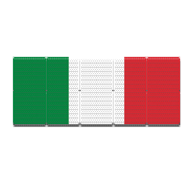 HWC15056 | Italy Flag | Printed Pegboard by HangTime®