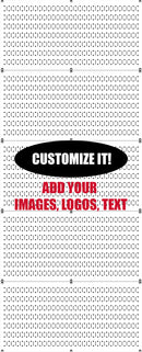 HWC5 - Custom Wall Control Panel (5) Panels | 80" x 32" (Wide) | Stock Customizable | Horizontal